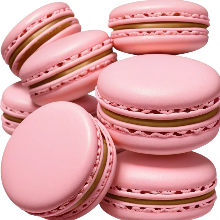 Light pink Macarons emoji