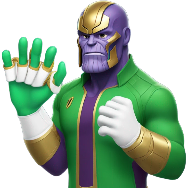 Thanos from squid game emoji