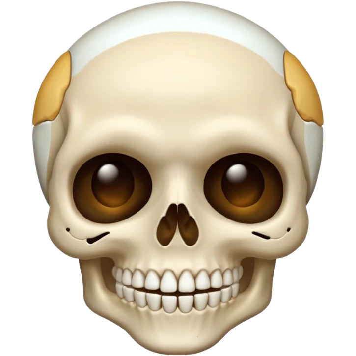 Eye wink skull emoji
