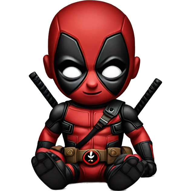 baby deadpool  emoji