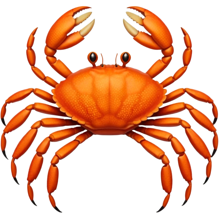 Eight legged crab emoji