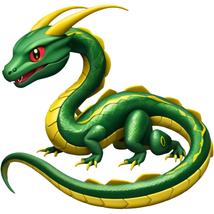 Pokemon  legendary Rayquaza emoji