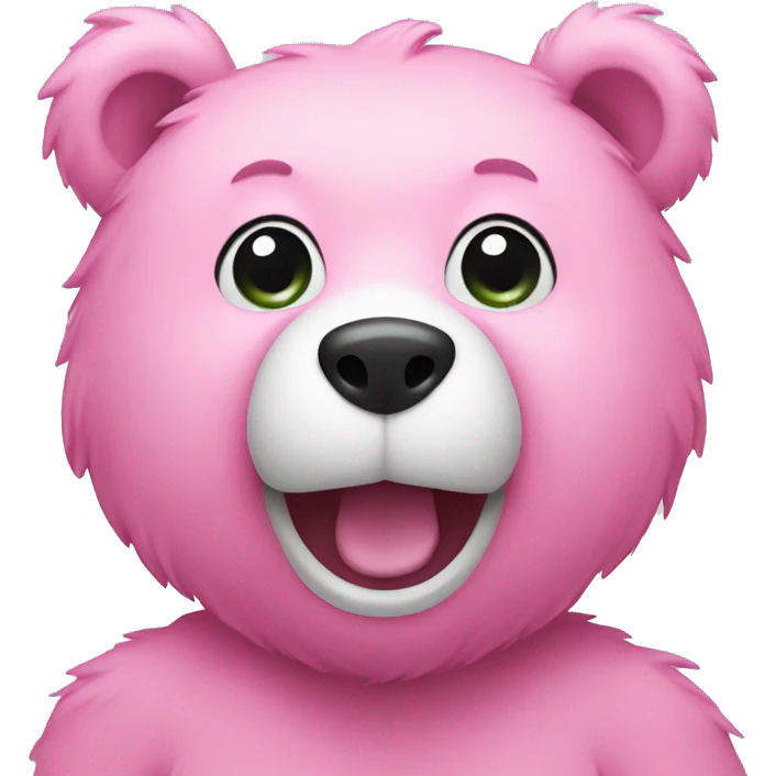 pink bear emoji