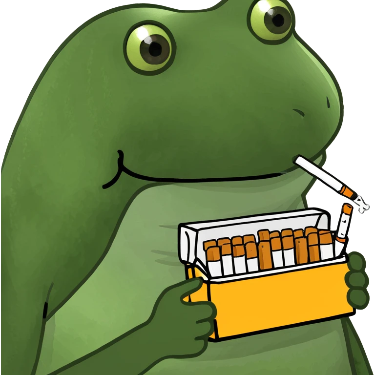 Pack of cigarettes Newport emoji