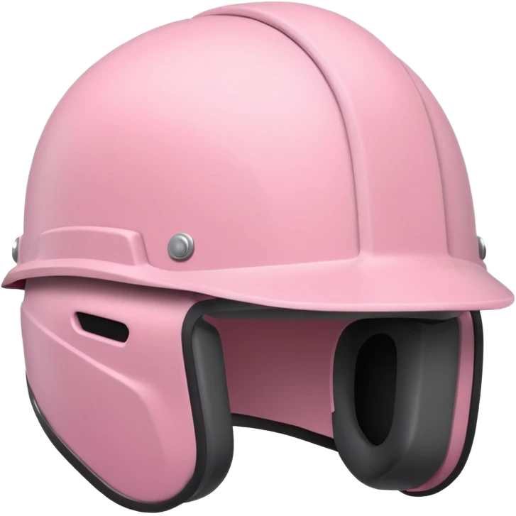 Light pink helmet  emoji