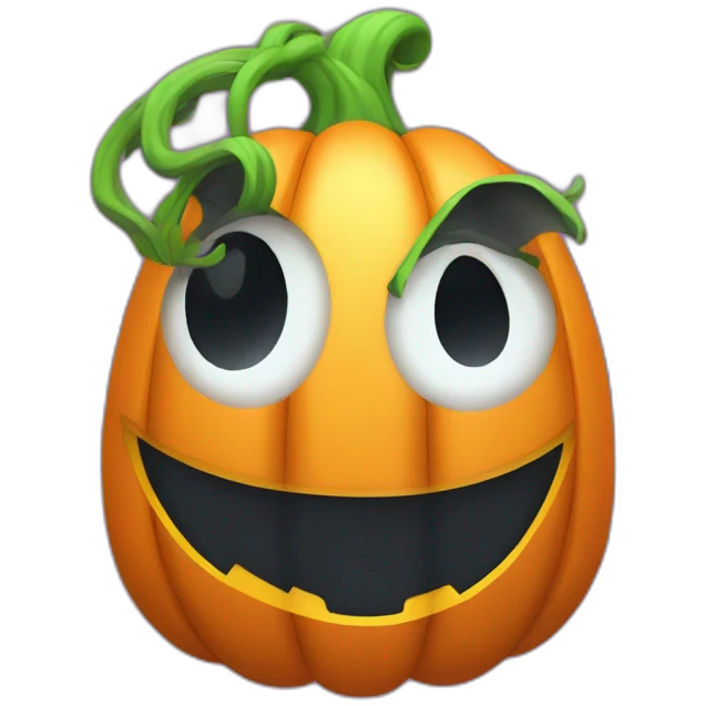Le logo Discord.gg avec un style halloween emoji