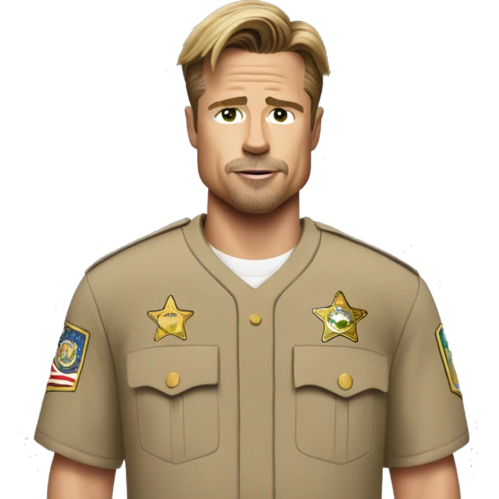 Brad pitt in FC Sheriff jersey emoji
