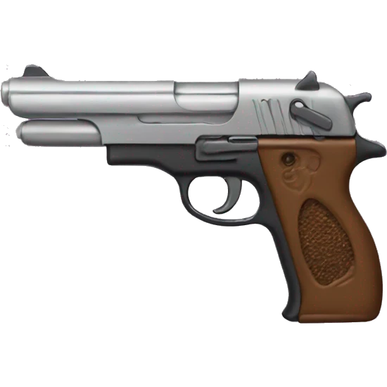 gun that shoots poop emoji emoji