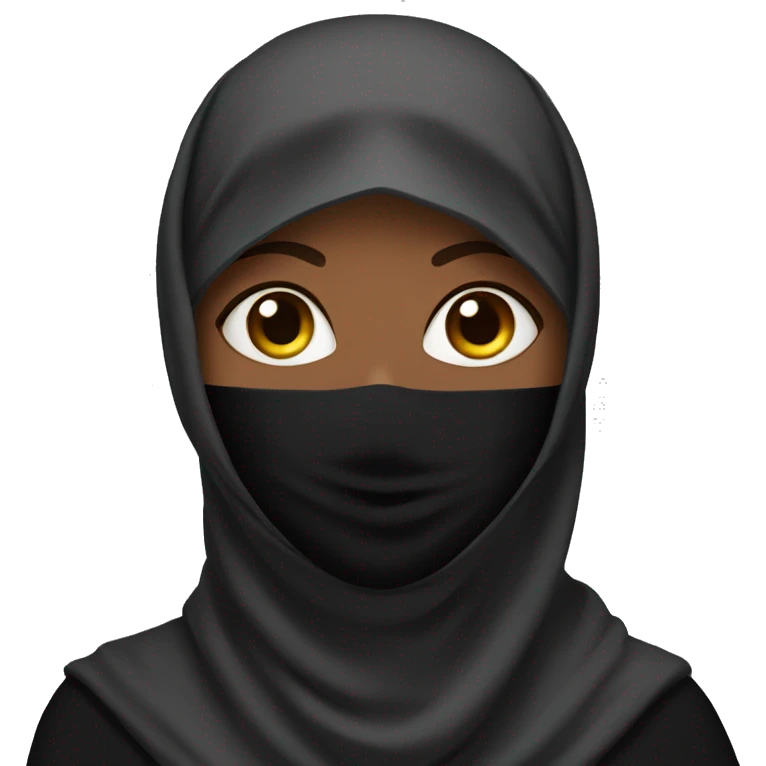 woman in niqab emoji