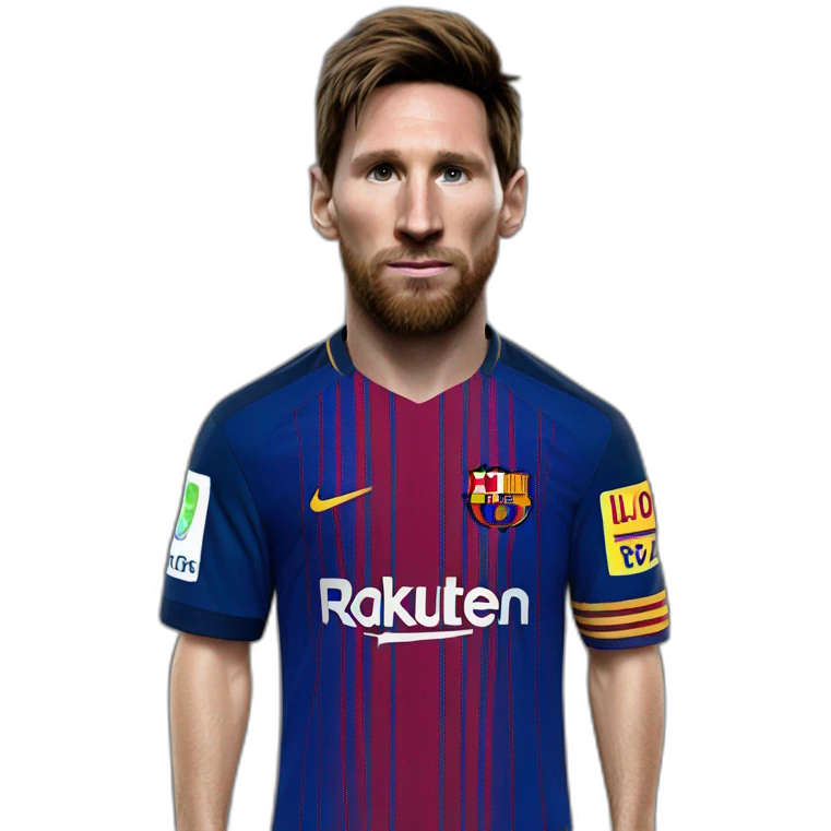 lio messi hyperrealistic emoji
