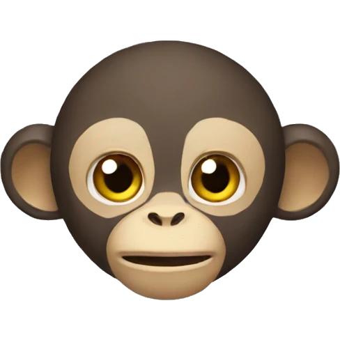 make a monkey with the face of a snake emoji