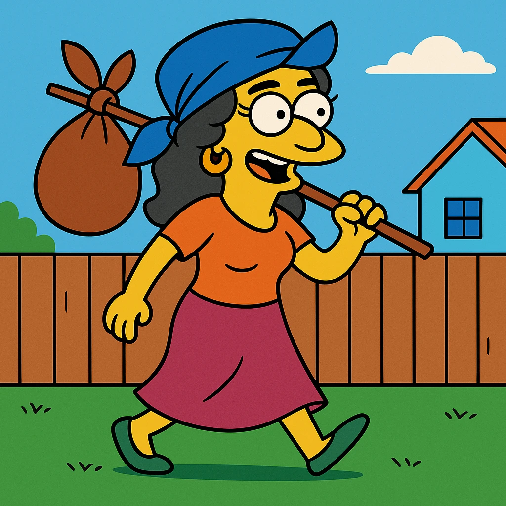 She lived a gypsy lifestyle, always moving from one city to another. emoji