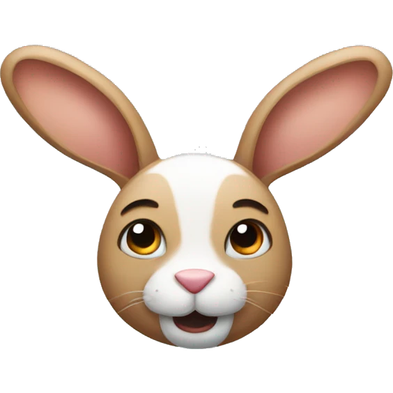 Rabbit with antlers emoji