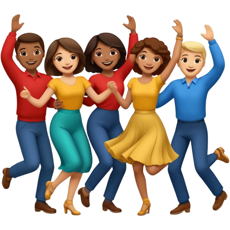 I want an emoji with people making a “horă” emoji