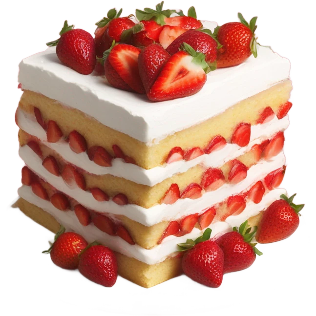 strawberry cake emoji