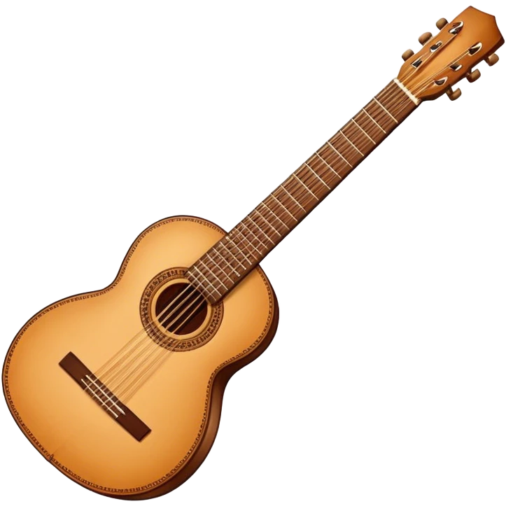 Flamenco guitar emoji