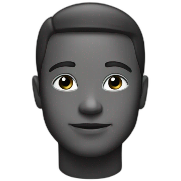 black and white photo emoji