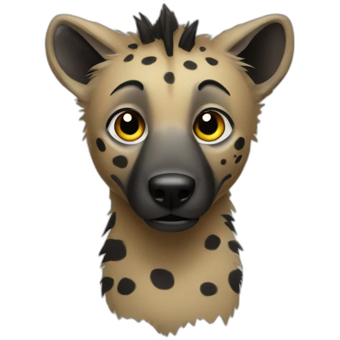 hyena emoji