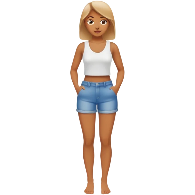 woman blurred full body emoji