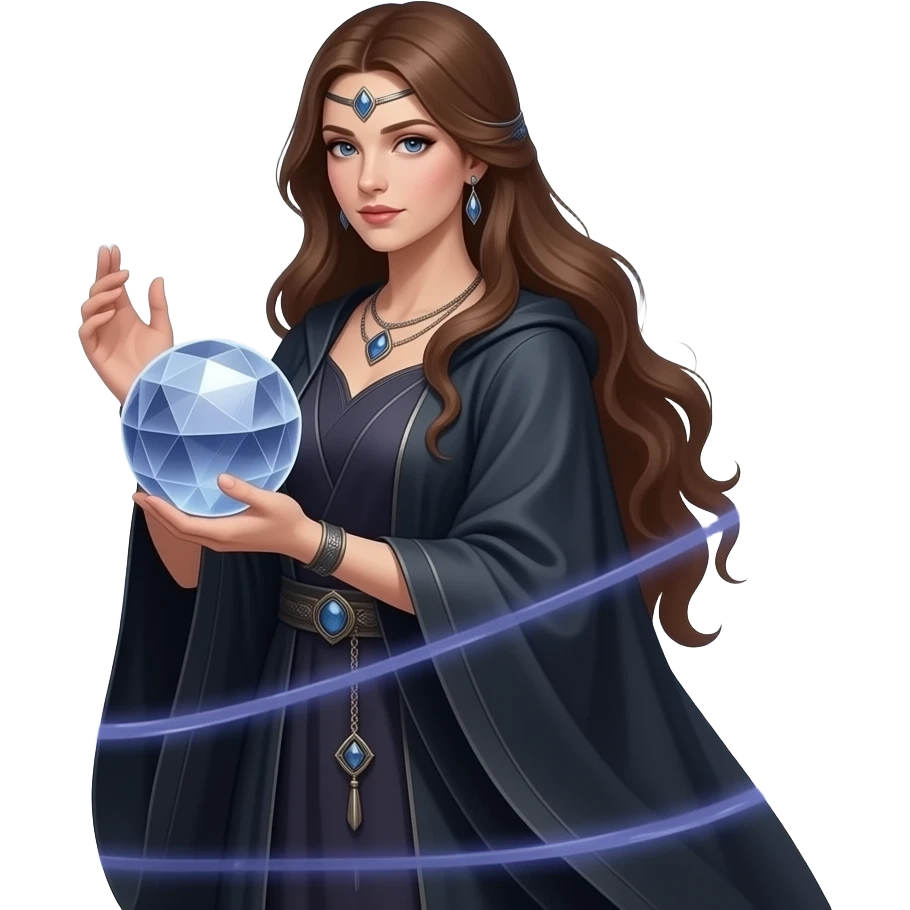 Woman is a mage emoji