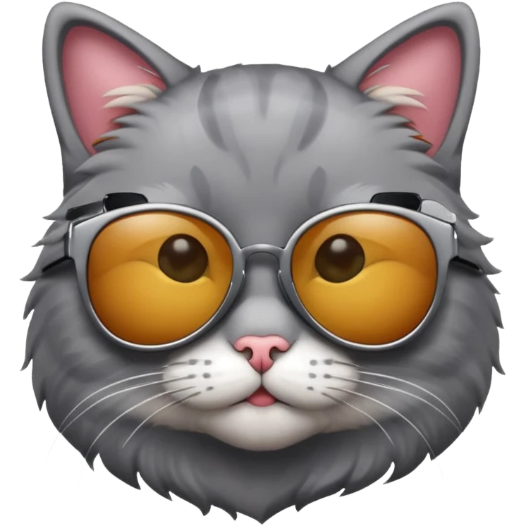 Cat wearing sunglasses emoji