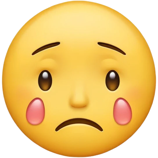 sad emoji with butt checks  emoji