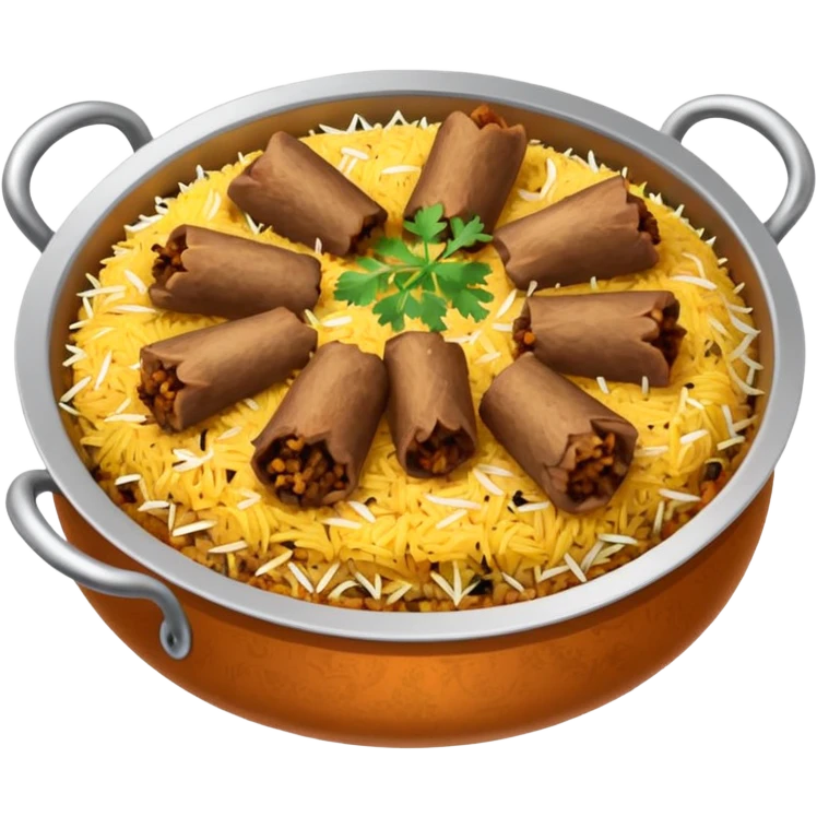 Hyderabadi Mutton Dum Biryani emoji