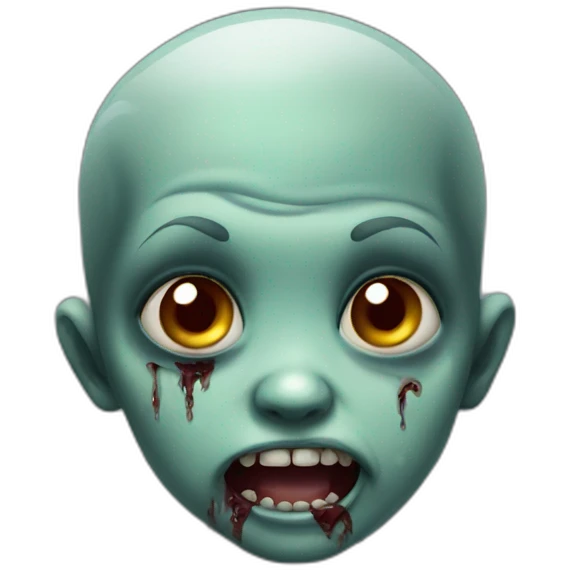 Baby zombie emoji
