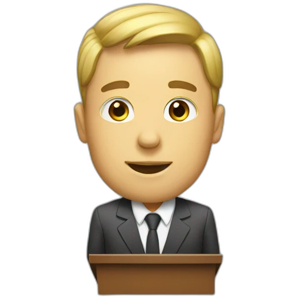 Public Speaking emoji