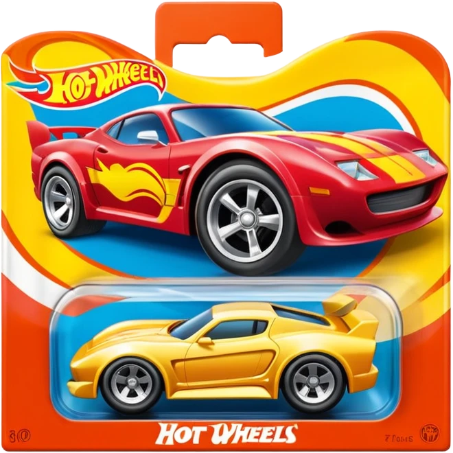 Машинка HotWheels в упаковке HotWheels. emoji