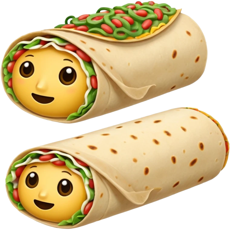 Bean burrito emoji
