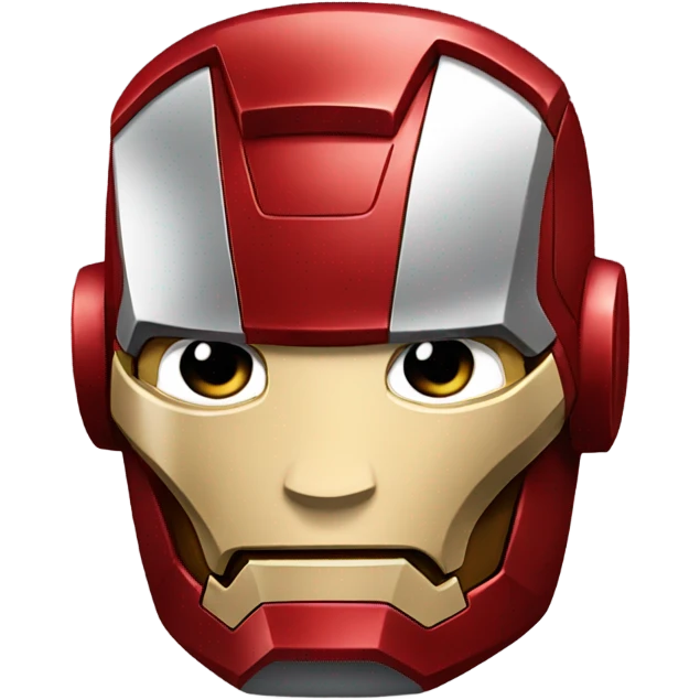 ironman with red hat emoji