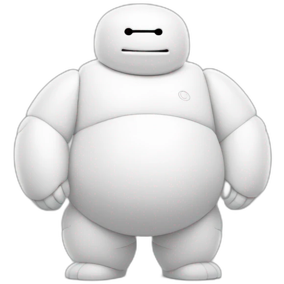 red-baymax emoji