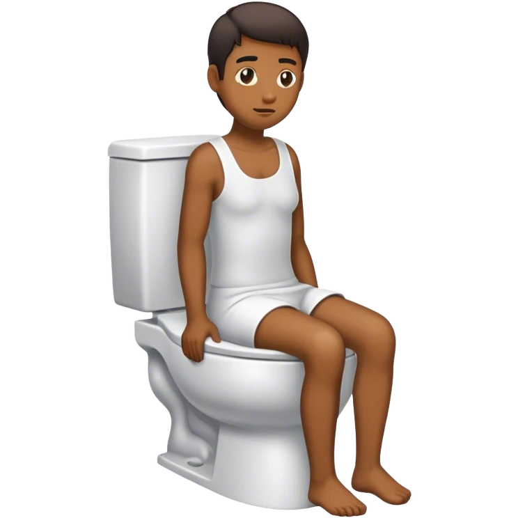 on the toilet emoji