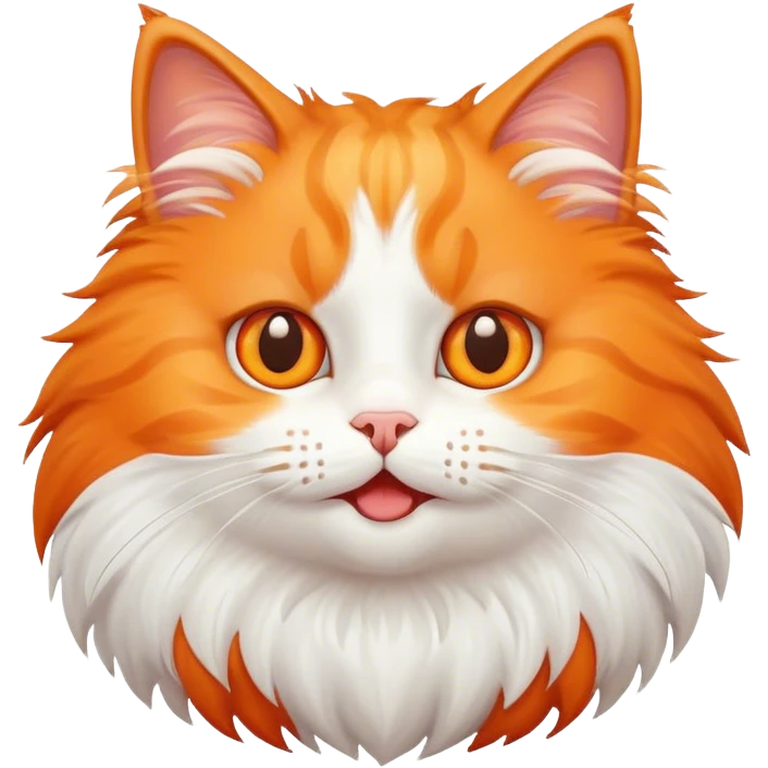 Funny cat emoji