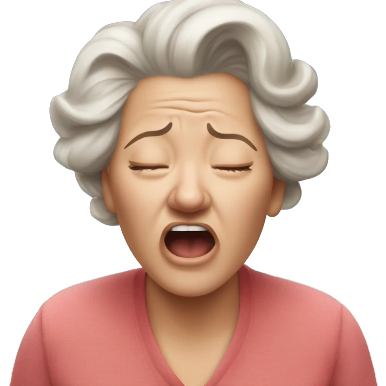 Doris sneezing ￼ emoji