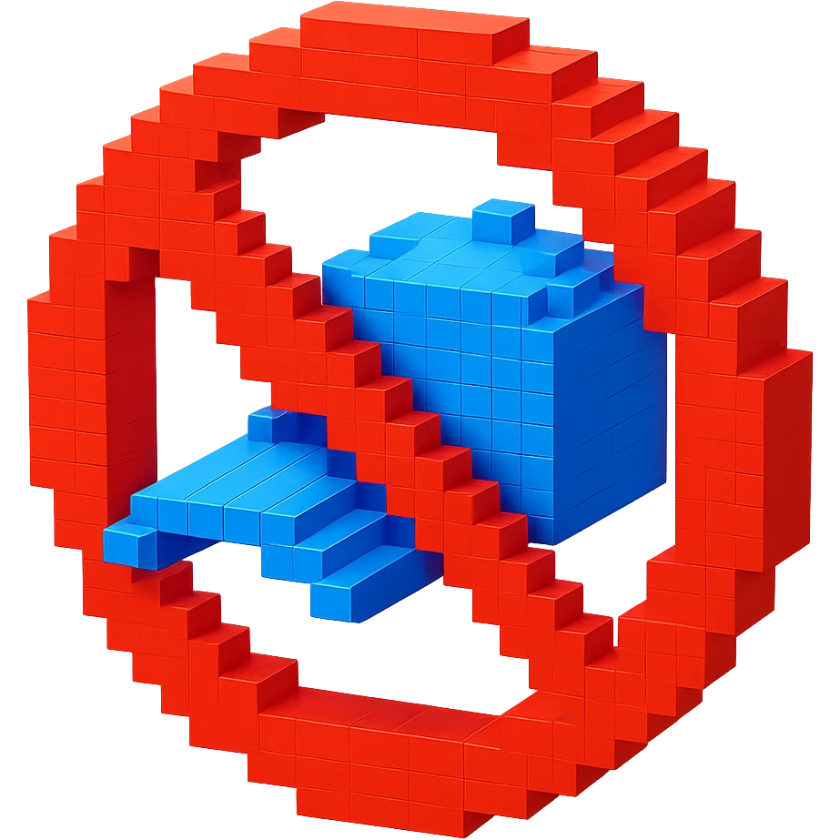 voxel style emoji