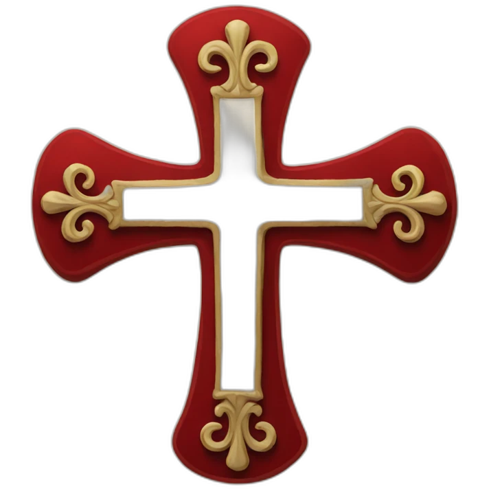 Cross of malta emoji