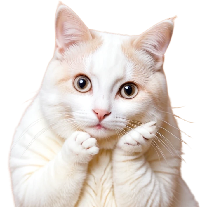 게임기를 들고있는 콧수염을 단 치즈고양이 emoji