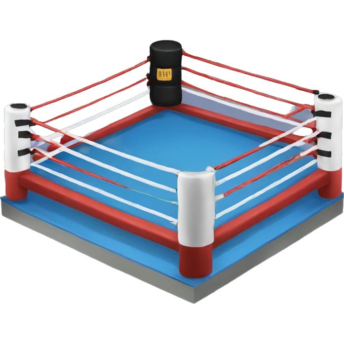Boxing ring emoji