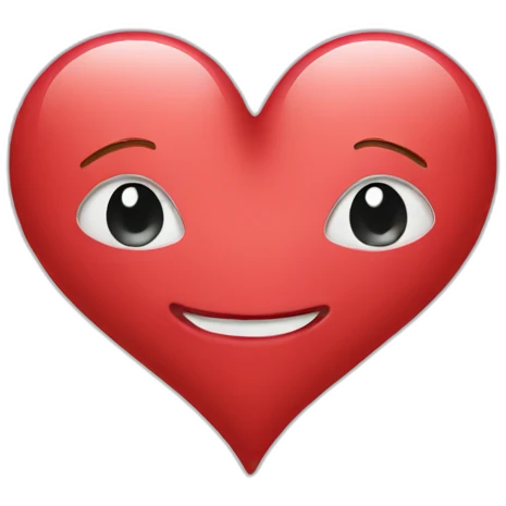 Heart with  emoji