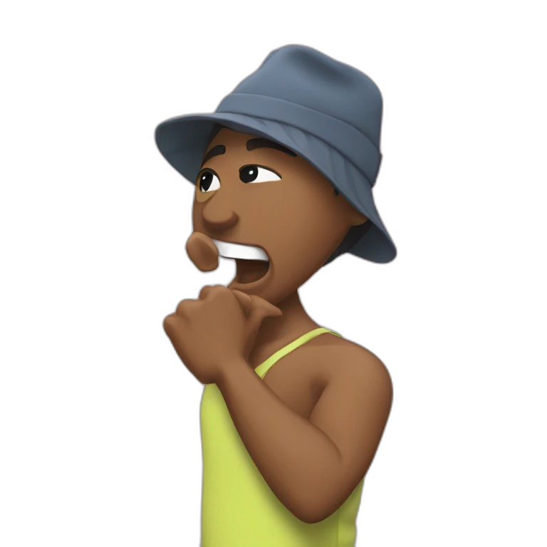 DAB avec les bras emoji