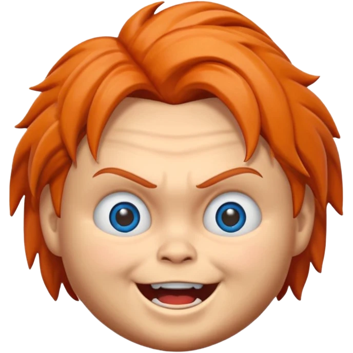 Un emojin de chuky emoji