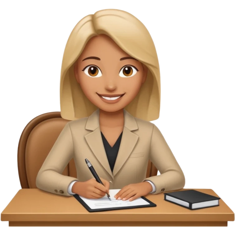 signing a deal emoji