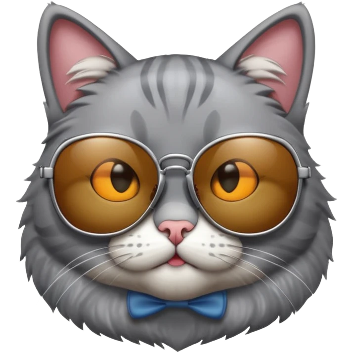 Cat wearing sunglasses emoji