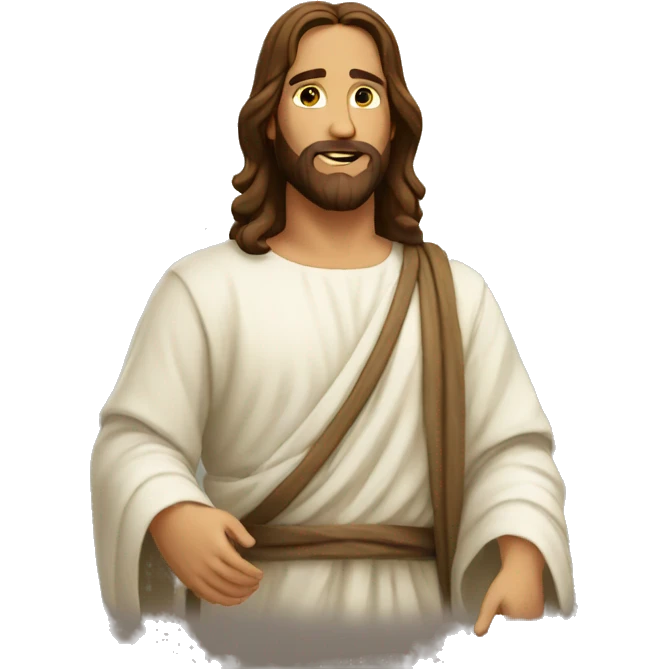 jesus pretty emoji