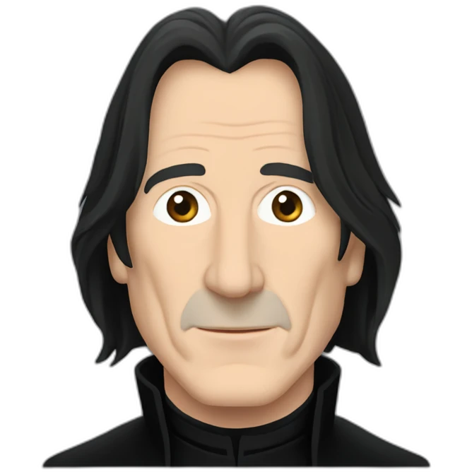 elegant Severus snape Alan rickman emoji