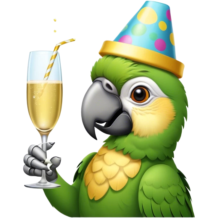 Party parrot emoji