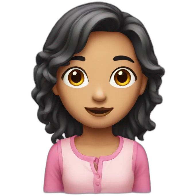 Cute girl emoji