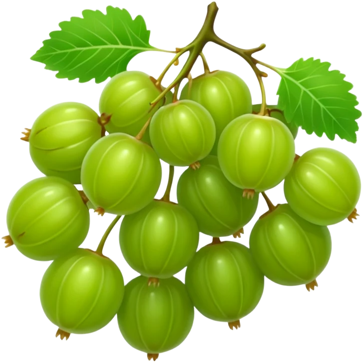 gooseberries in bunch  emoji